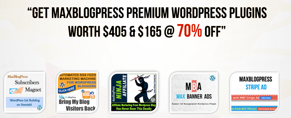 Max Blog Press - 70% Discount